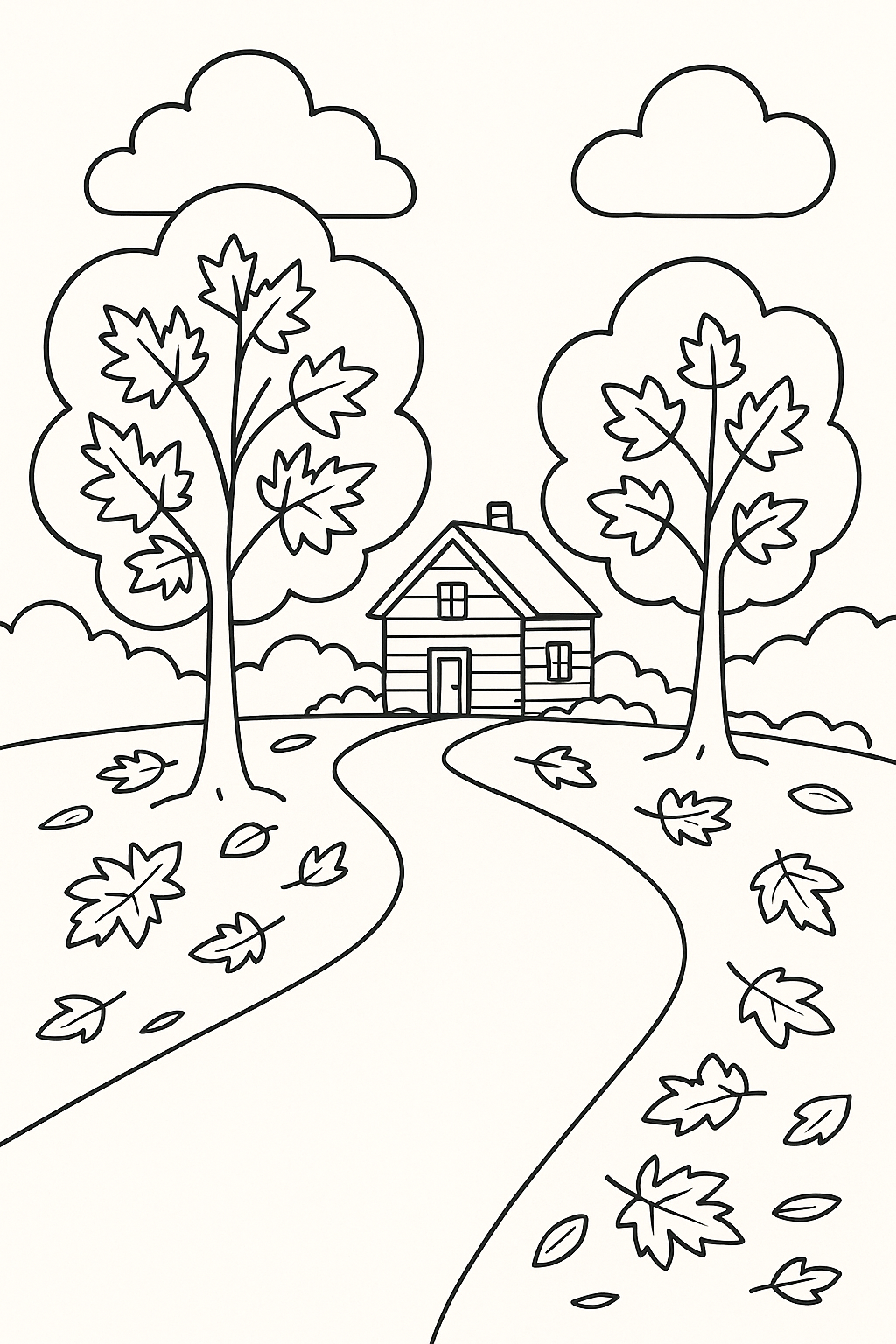 New England Fall Road